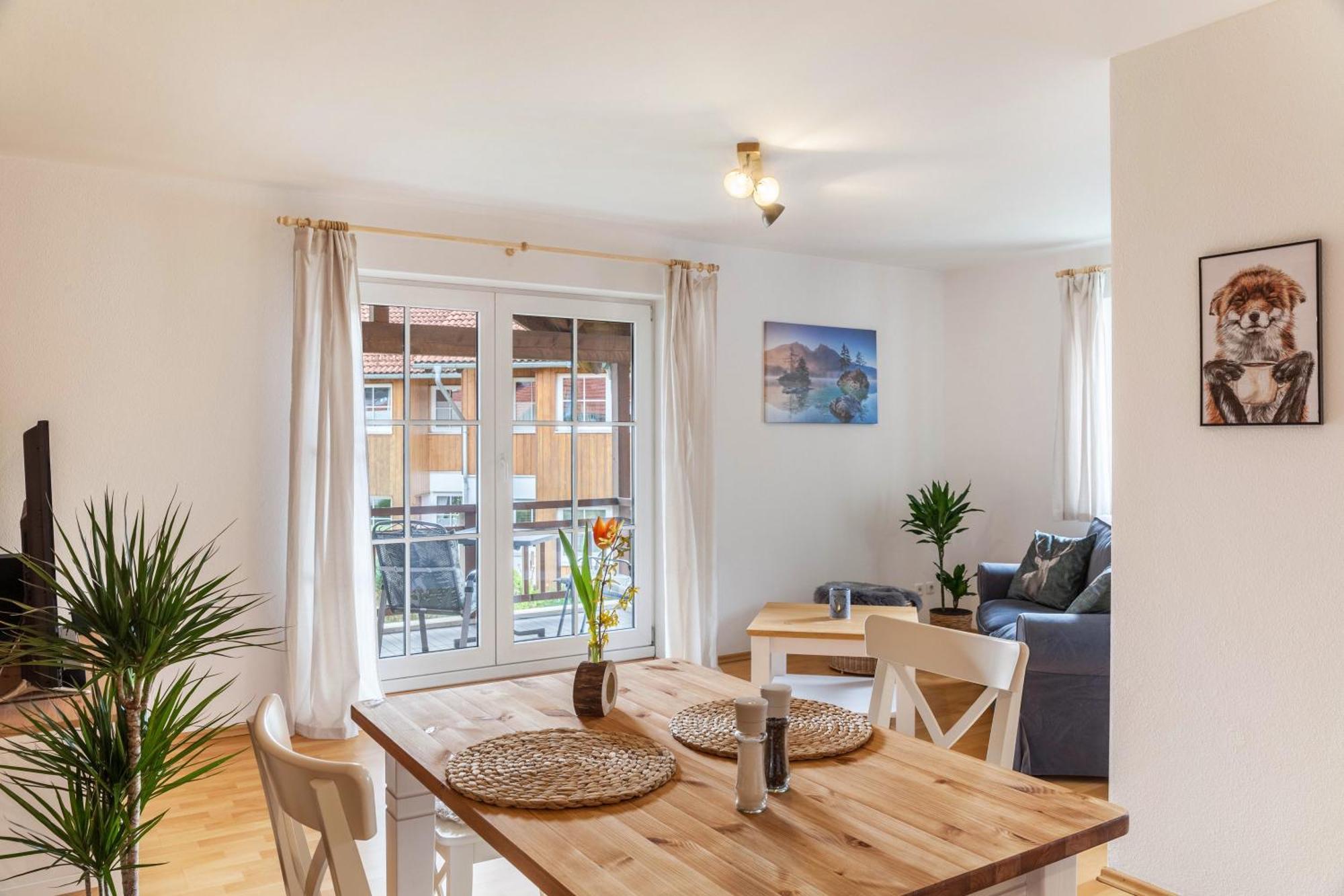Ferienwohnung Fuchsbau Оберау Екстер'єр фото